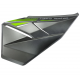 Left side cover, green for Hyper 125 motorcycle