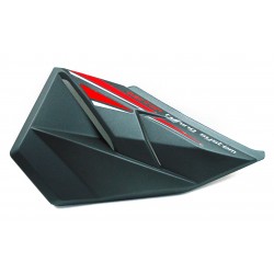 Left side cover, red for Hyper 125 motorcycle