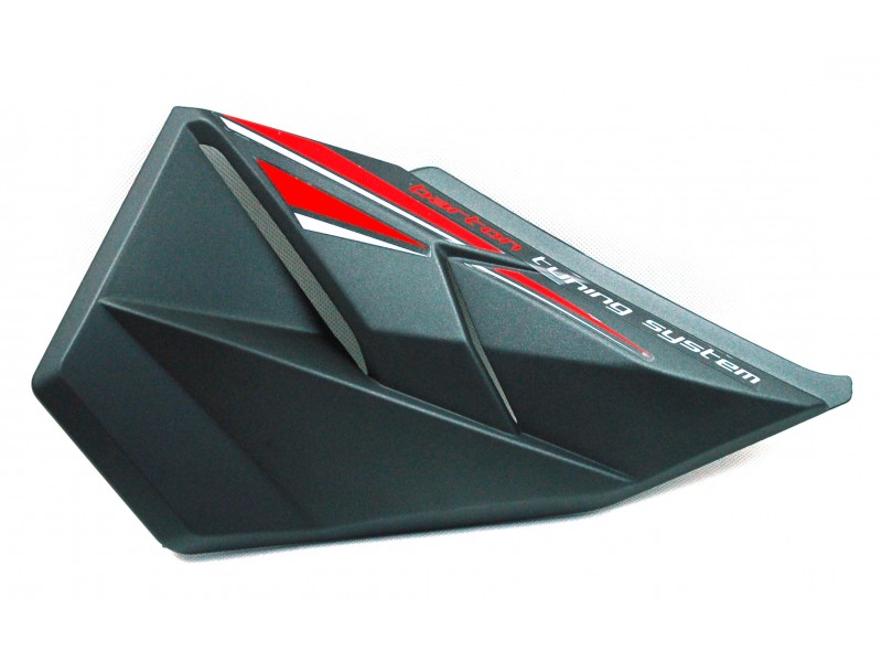 Left side cover, red for Hyper 125 motorcycle