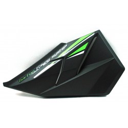 Right side cover, green for Hyper 125 motorcycle