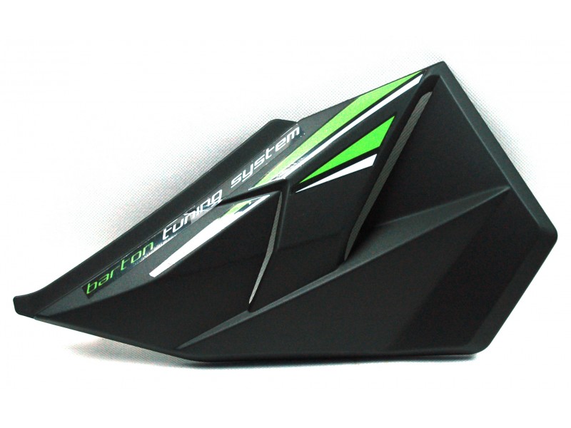 Right side cover, green for Hyper 125 motorcycle