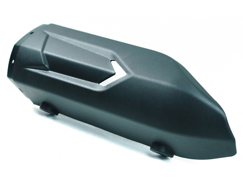 Left muffler cover for Hyper 125 motorcycle