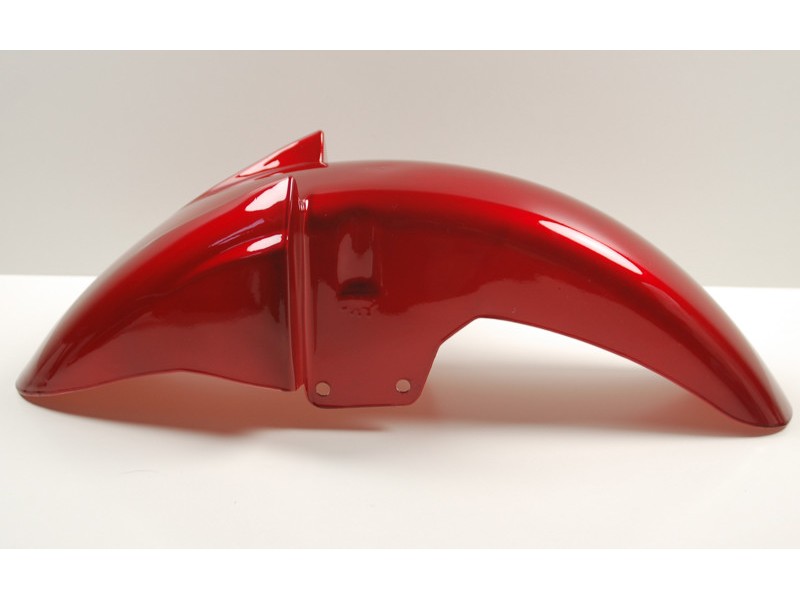 Cover - front fender, red for Fighter 1 moped