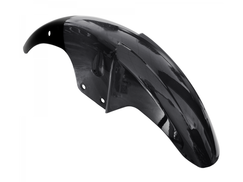 Cover - front fender, black for Fighter 2 moped