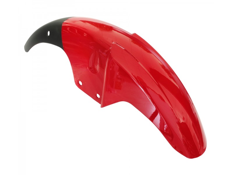 Cover - front fender, red for Fighter 2 moped