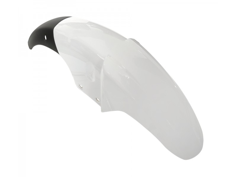 Cover - front fender , white for Fighter 2 moped