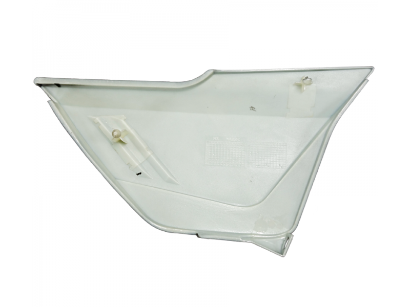 Left side cover, black for Fighter 2 moped
