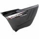 Left side cover, black for Fighter 2 moped