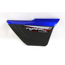 Right side cover, blue for Fighter 2 moped