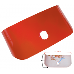 Cover- rear connector , red for Fighter 2 moped