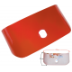 Cover- rear connector , red for Fighter 2 moped