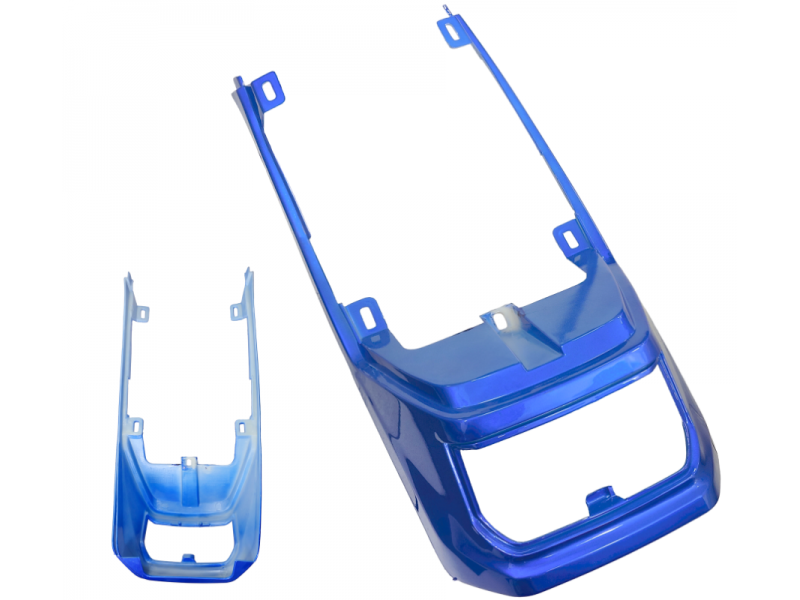 Rear blue cover for Fighter 2 moped