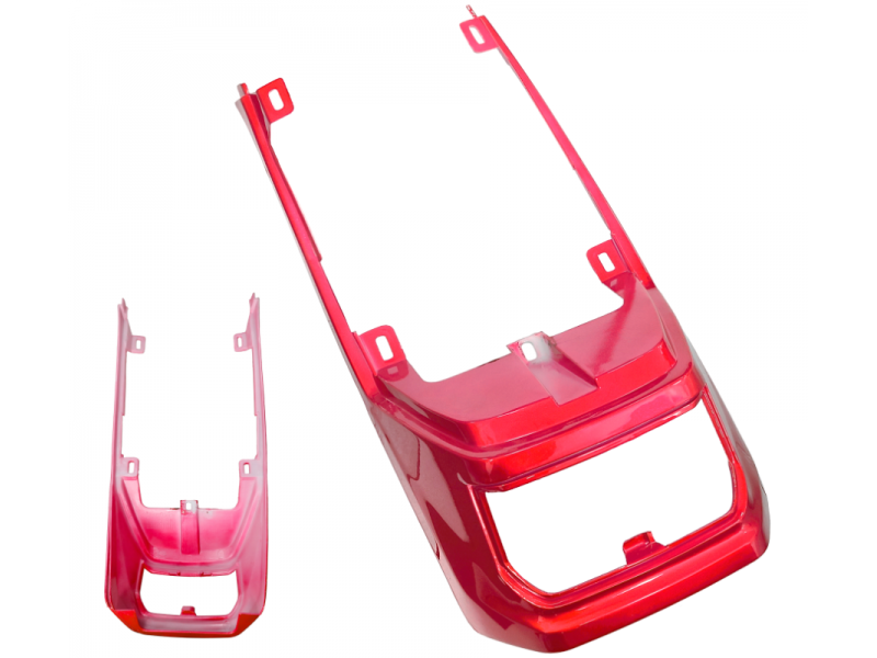 Rear red cover for Fighter 2 moped