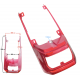 Rear red cover for Fighter 2 moped