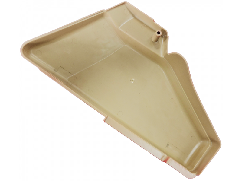 Left side cover , red for Ranger Classic moped