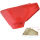 Left side cover , red for Ranger Classic moped