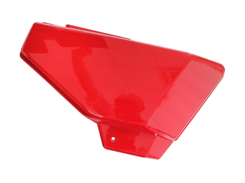 Right side cover , red for Ranger Classic moped