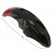 Cover - front fender, black-red for Sprint 2 moped