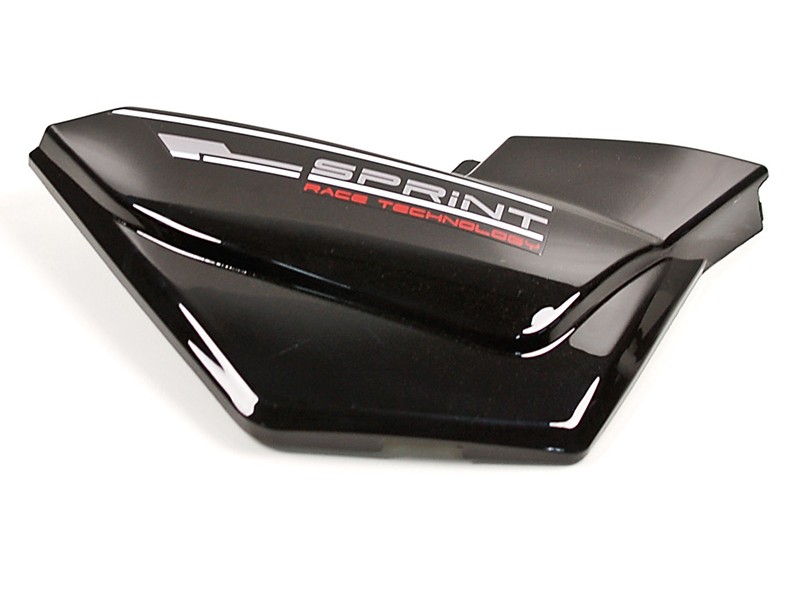 Side right cover, black for Sprint 2 moped