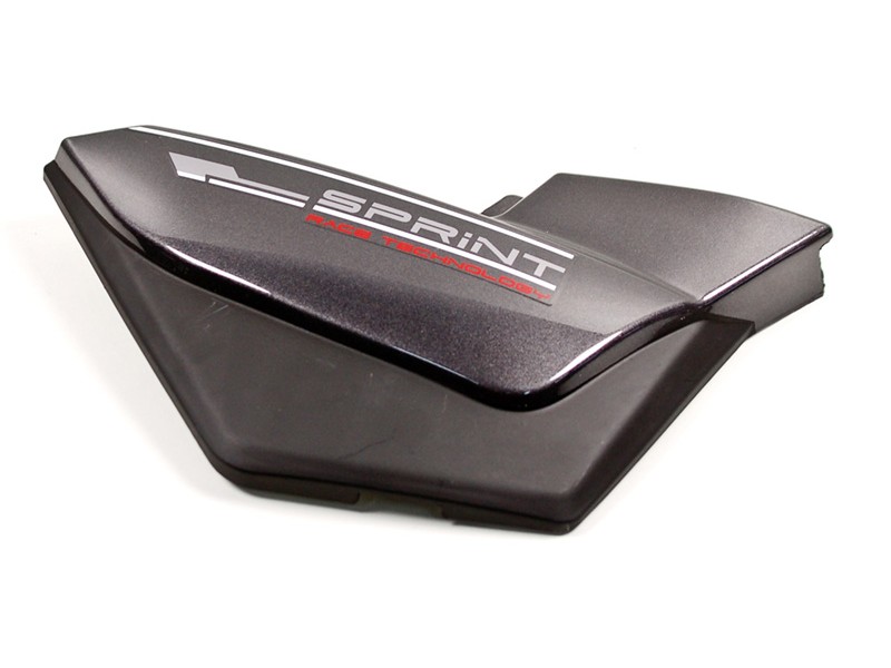 Side right cover, graphite for Sprint 2 moped