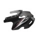 Headlamp cover, black for Sprint 2 moped