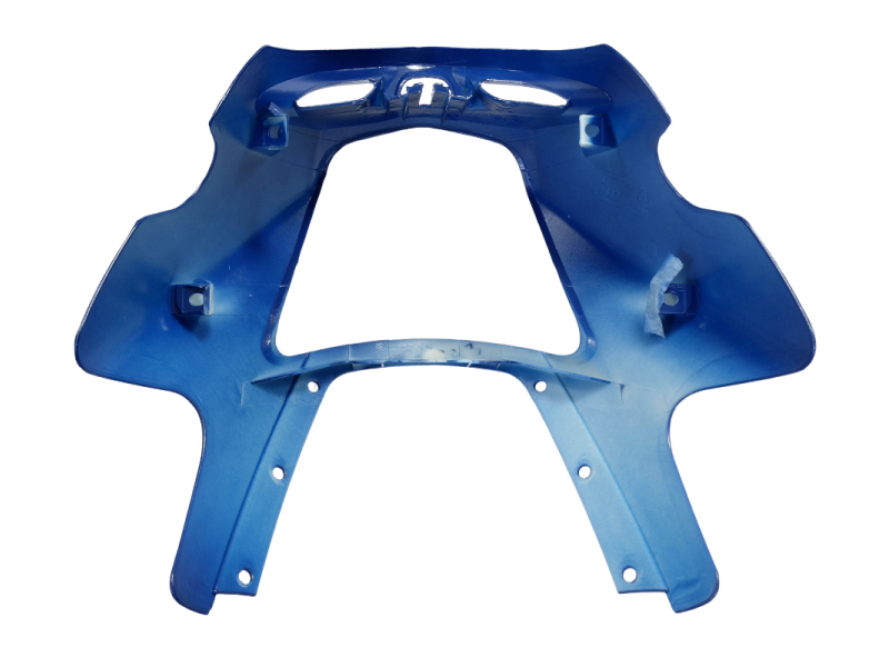 Headlamp cover, blue for Sprint 2 moped