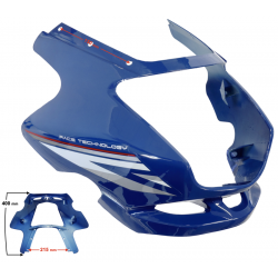 Headlamp cover, blue for Sprint 2 moped