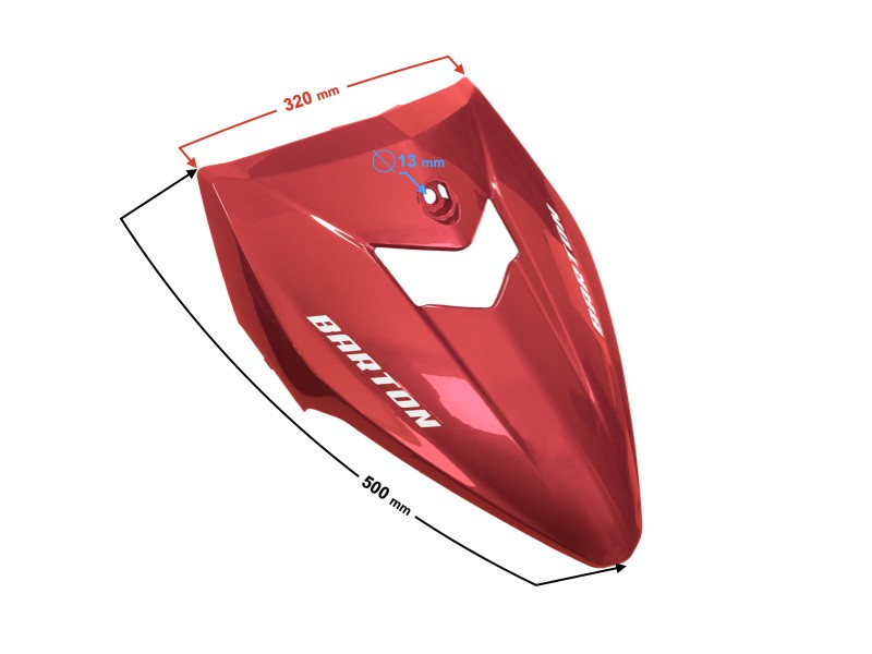 Front red cover Scalpel 50