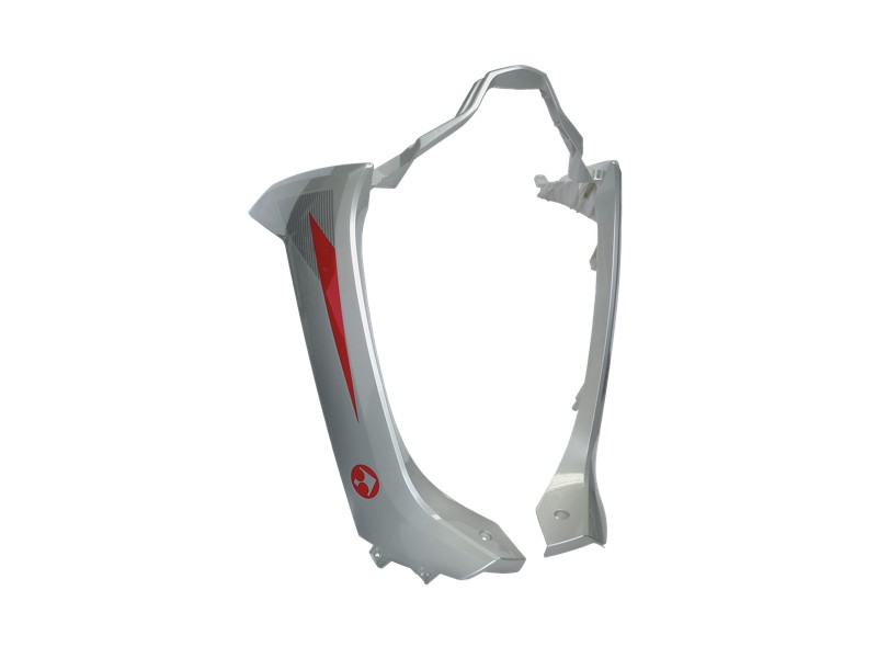 Front lower cover silver-red Scalpel 50