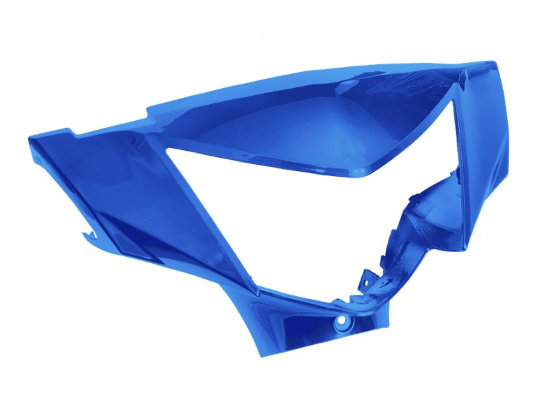 Front headlamp cover, blue Scalpel 50