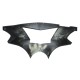 Front headlamp cover, graphite Scalpel 50