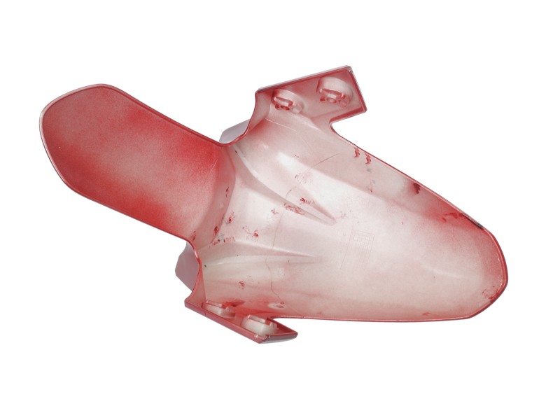 Front fender cover, red Scalpel 50