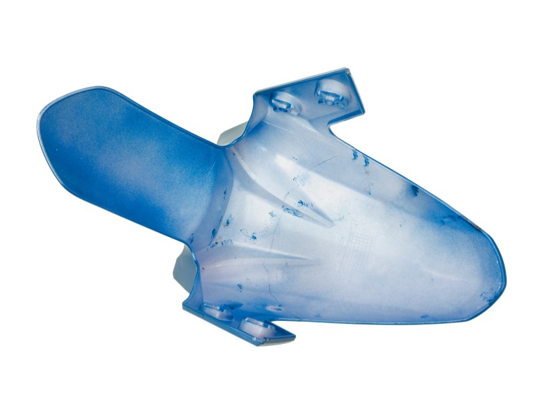 Front fender cover, blue Scalpel 50