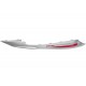 Lower right threshold cover, silver-red Scalpel 50