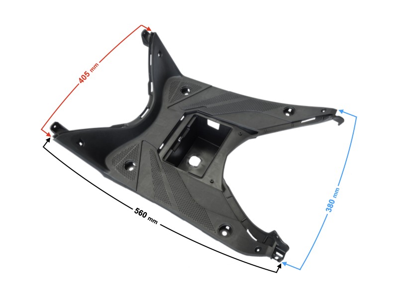 Black floor cover Scalpel 50