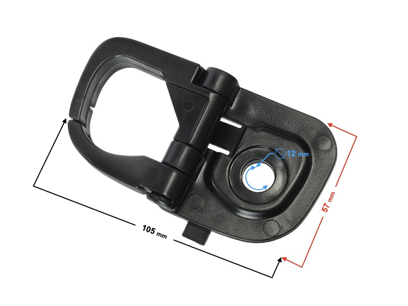 Hook cover, black Scalpel 50