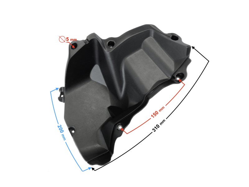 Bottom couch cover, black Scalpel 50