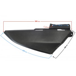 Front right side cover, black Scalpel 50