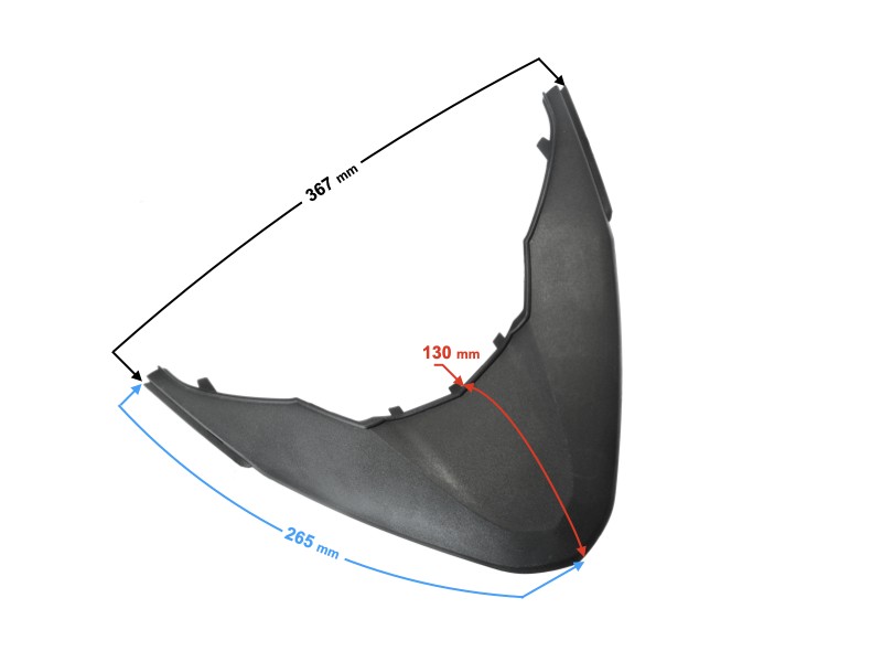 Protective strip cover, black Scalpel 50