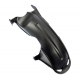 Rear fender cover, bottom part, black Scalpel 50