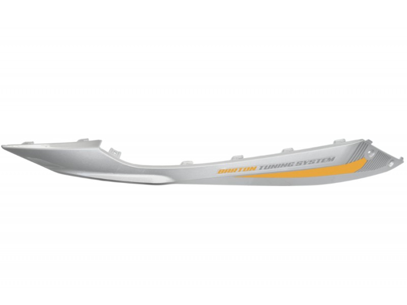 Lower right threshold cover, silver-gold Scalpel 50