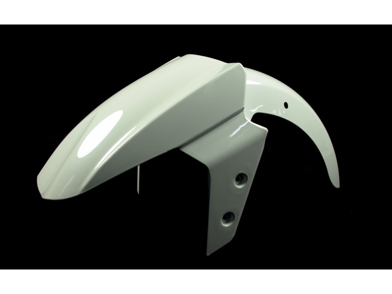 Cover - front fender , white for B-Max scooter