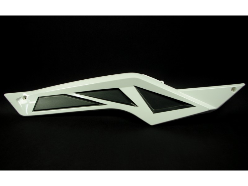 Side left cover, white for B-Max scooter