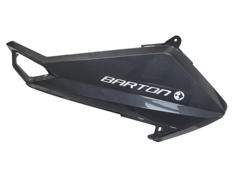 Left headlamp cover, graphite for B-Max scooter