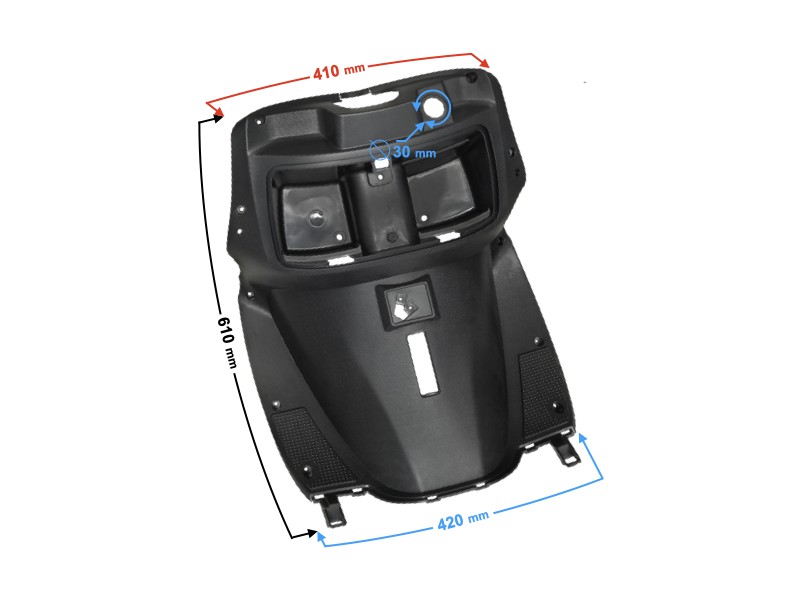 Leg cover for Falcon 125 2 scooter