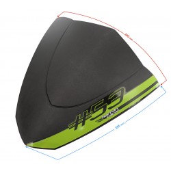 Black and green fairing for Falcon 125 2 scooter