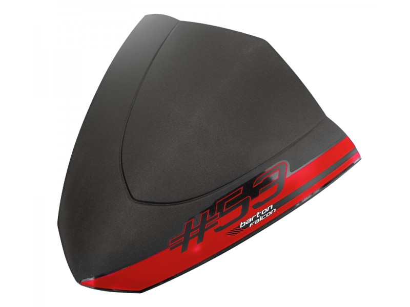 Black-red fairing for Falcon 125 2 scooter