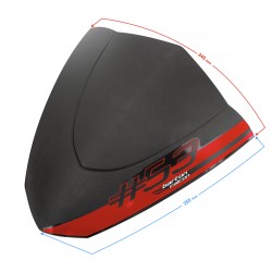 Black-red fairing for Falcon 125 2 scooter