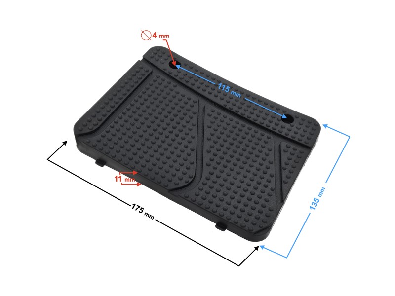Battery lid for Falcon 125 2 scooter