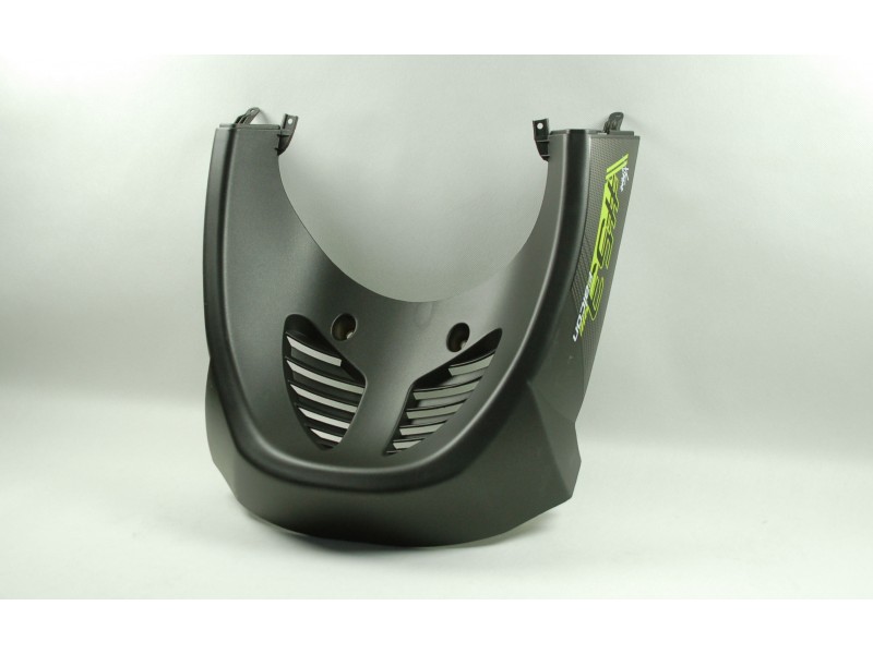 Front bottom varnished cover, black-green for Falcon 125 2 scooter